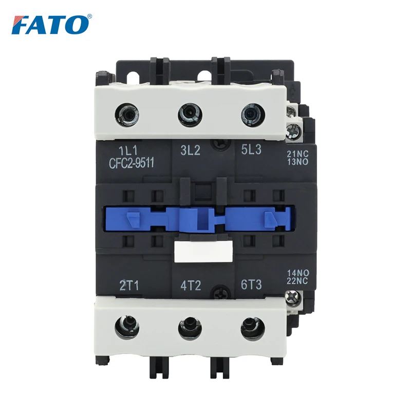 FATO Din Rail AC LC1 Magnetic Contactor electrical supplies 65A/80A/95A 220V/380V 3 Pole Motor Reversing