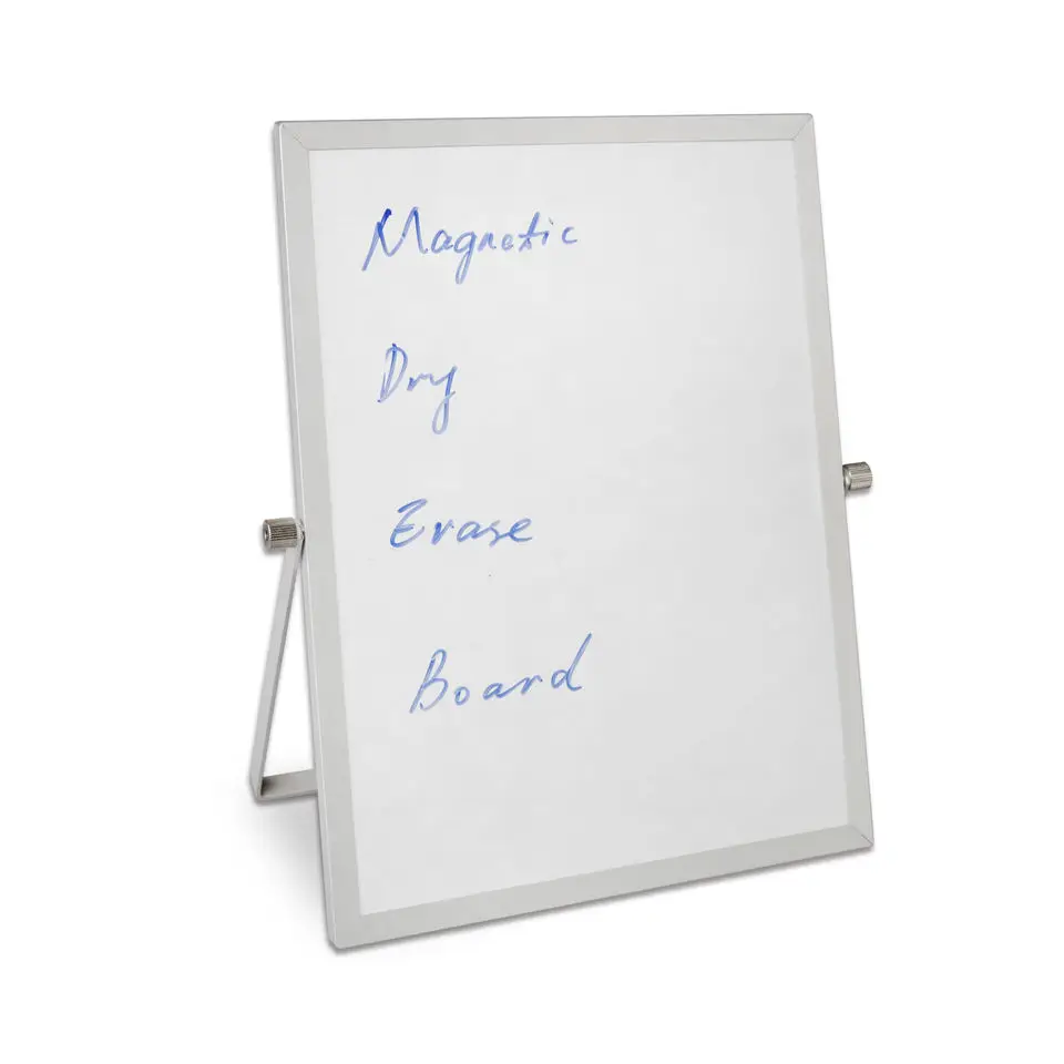 Office Classroom Home Desktop Dry Erase Board Small White Board Magnetic Whiteboard With Stand For Desk