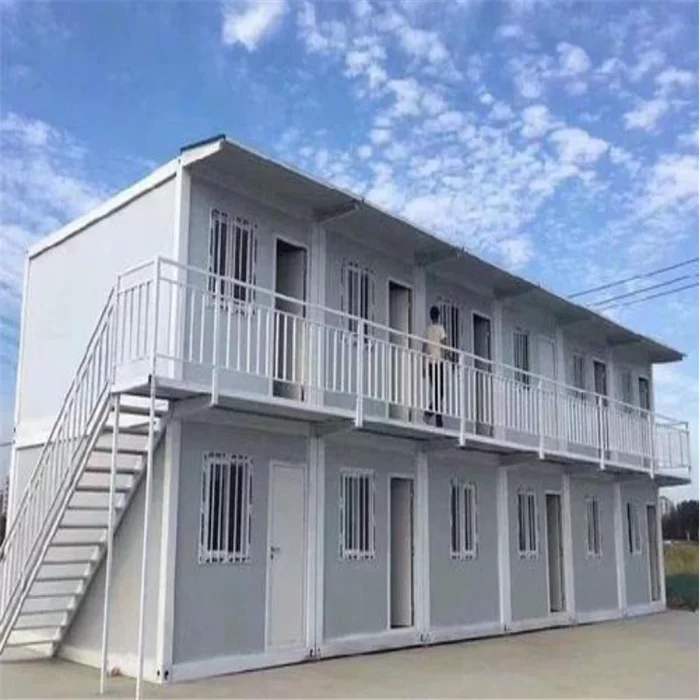 20ft Modular Folding Prefabricated House Assemble Folding Container Guest House Glass Wall Custom Office Villa