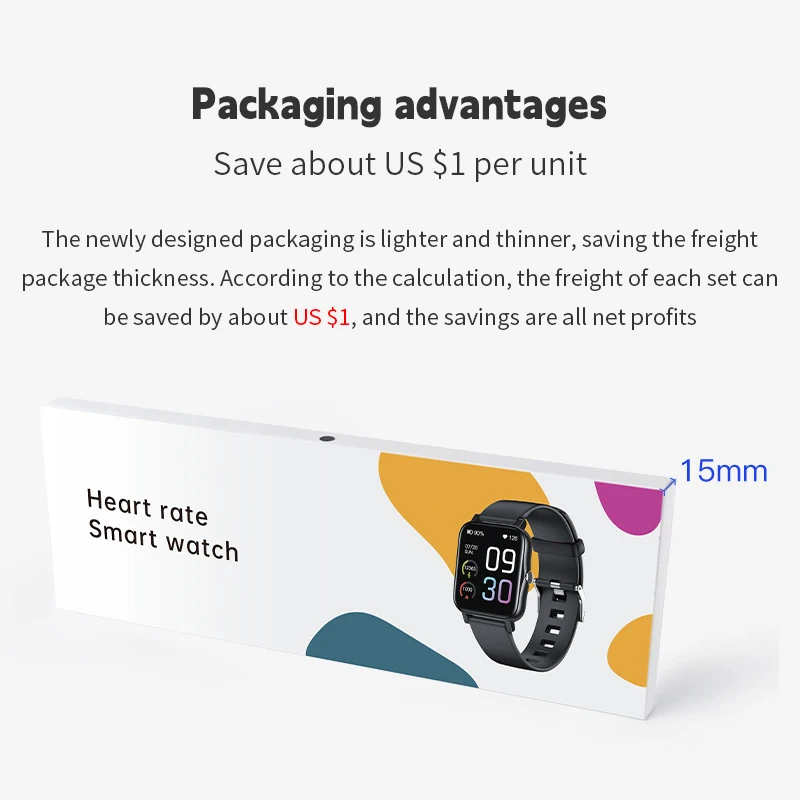 New GTS2 sports watch waterproof meto weather temperature heart rate alarm, sleep detection intelligent watch