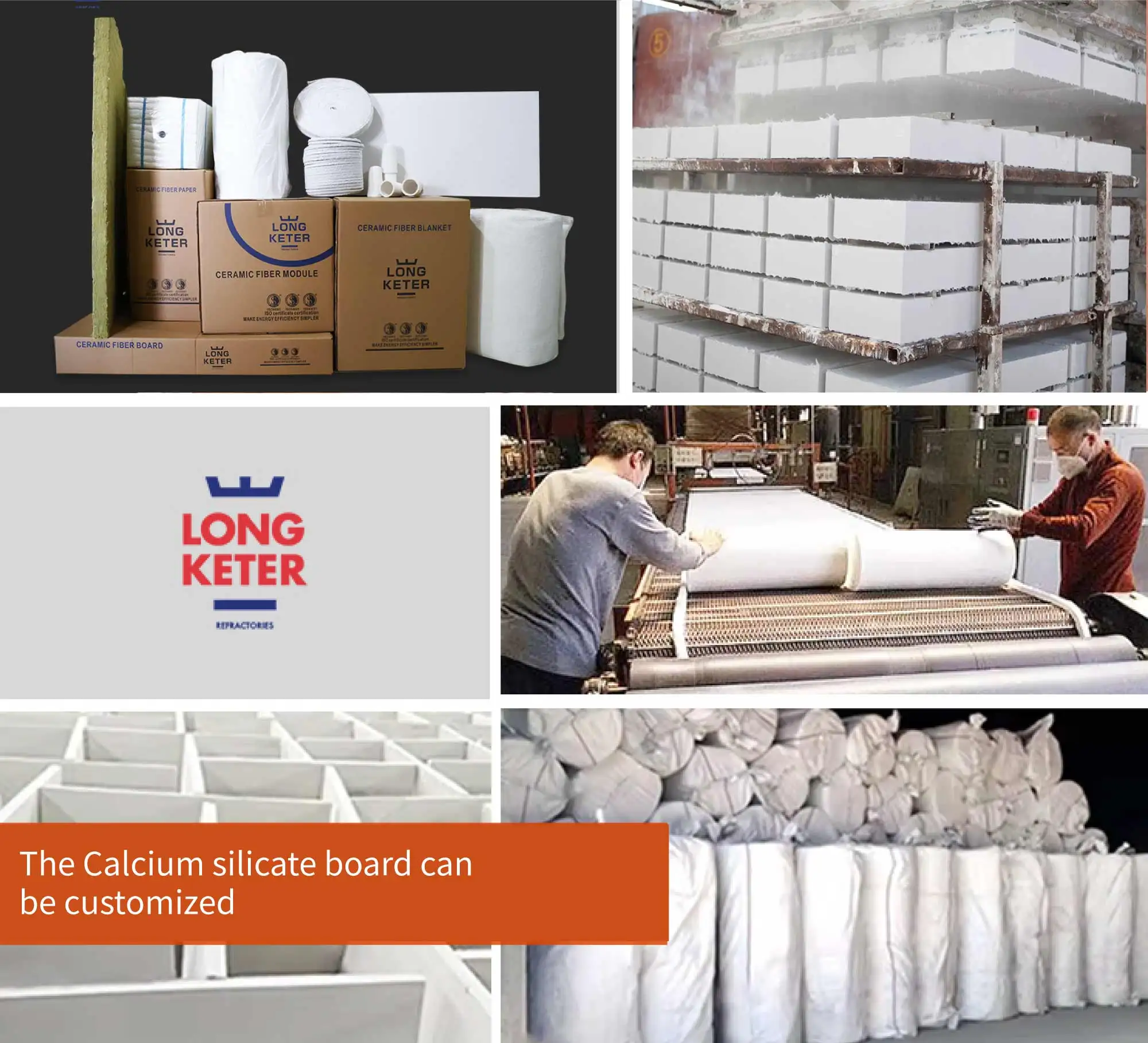 Heat insulation 50mm fireproof board industrial furnace fireproof microporous calcium silicate board
