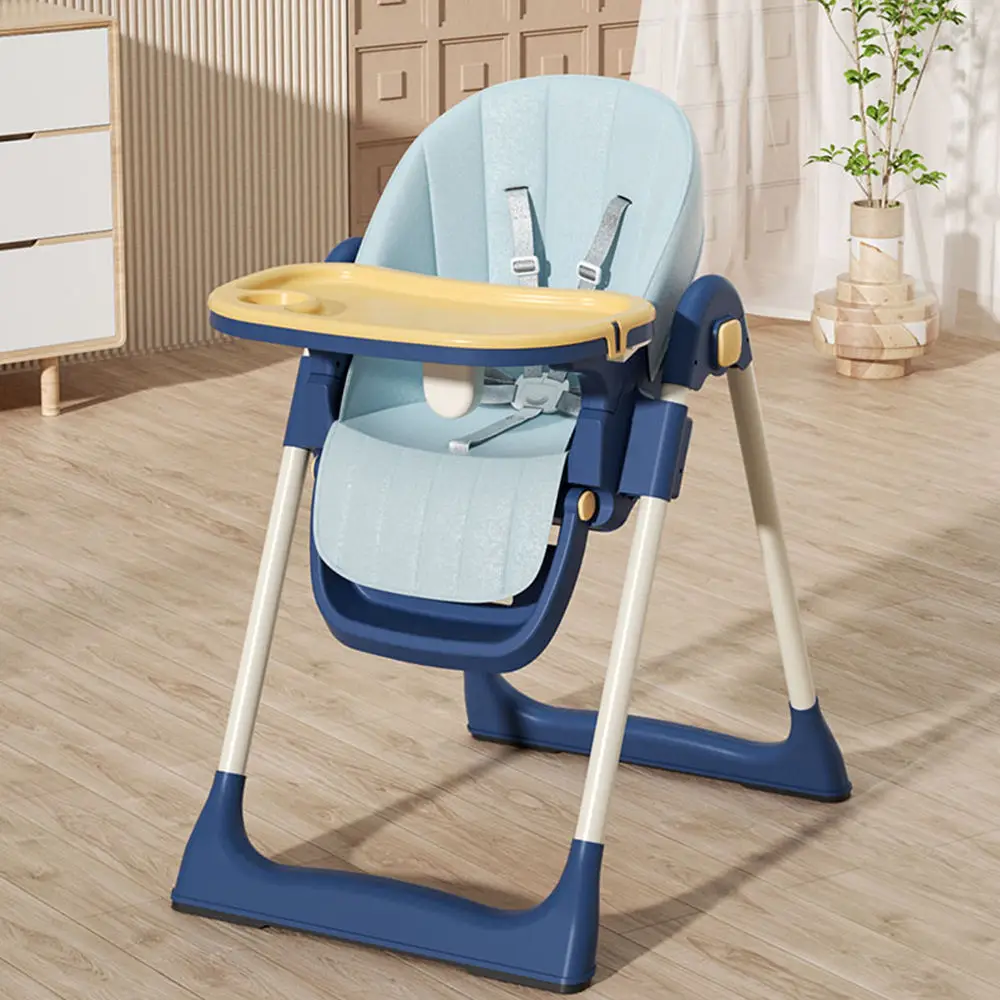 OEM foldable kids chair folding infant Baby High Chairs Feeding Highchair Adjustable Dining for Children eating