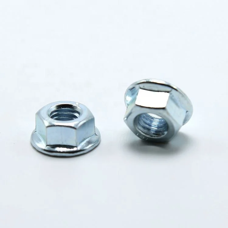 Factory Direct Stainless Steel DIN6923 M3 M4 M5 M6 M8 M10 M12 M14 M16 M20 Serrated Hex Flange Nut