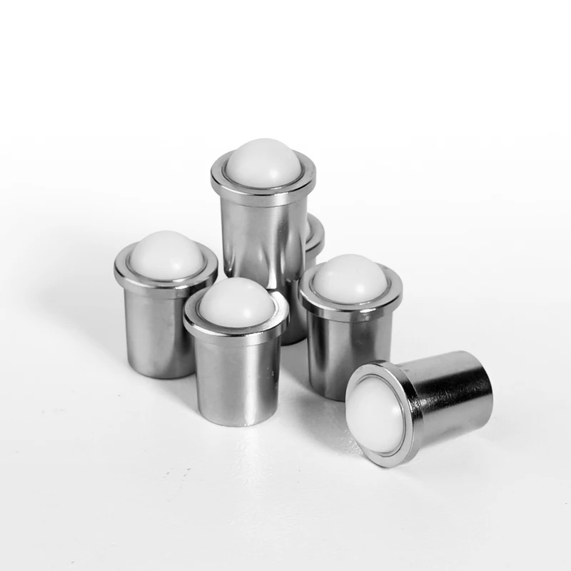POM Ball Head Plunger Press Fit Ball Nose Spring Plunger