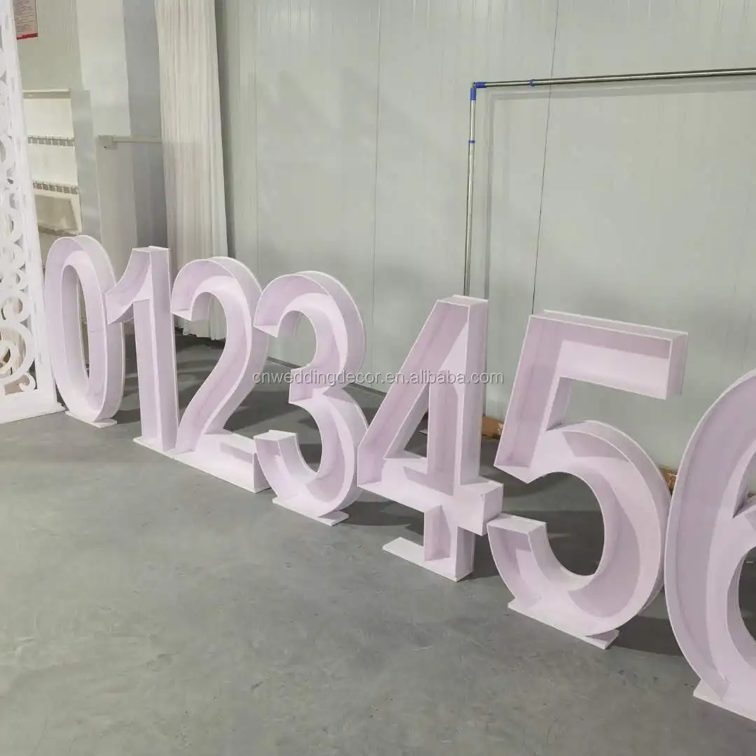 Large  Standing Letters Signs acrylic Giant Love Letters   Wedding 3D Advertising