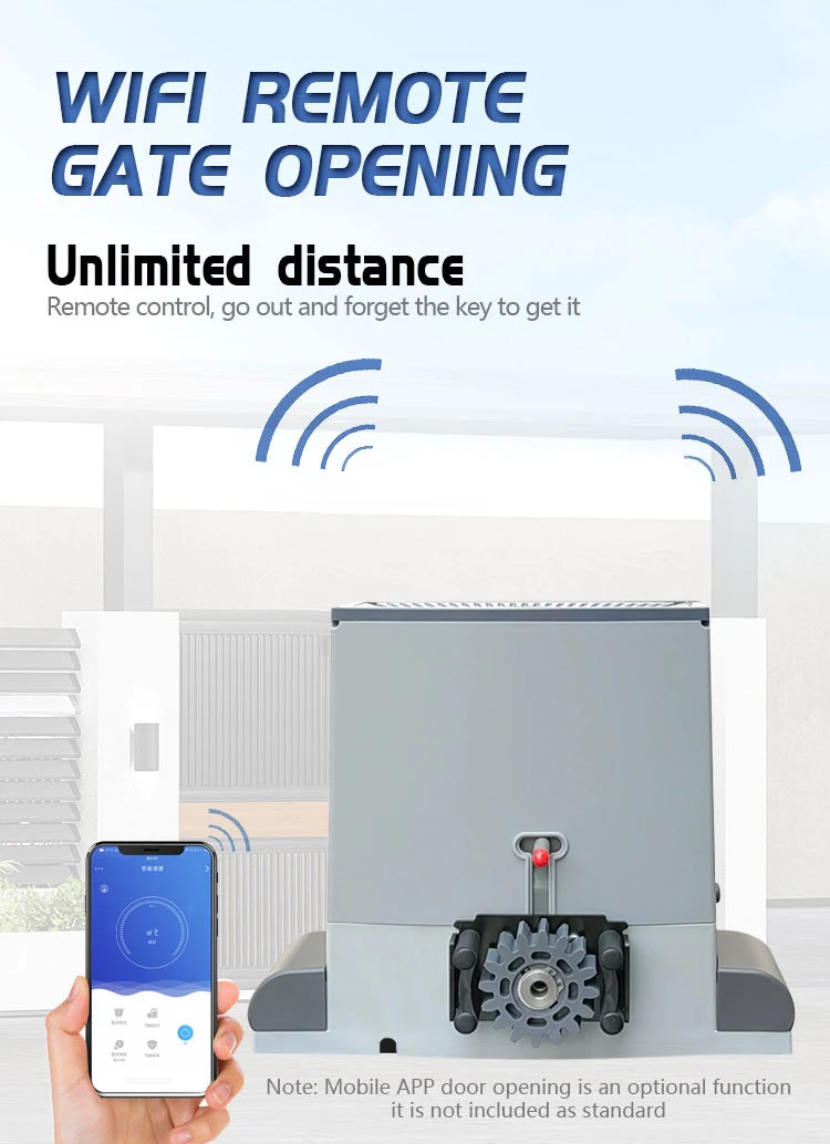 Newly Launched Home Garden Villa Intelligent Safety Dc 24v 500kg Linear Automatic Sliding Gate Motor