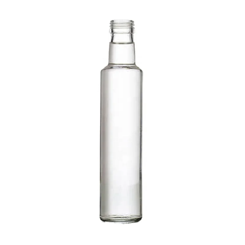 Clear olive oil glass bottles 1000ml 250ml, 500ml, 750ml olive oil custom bottle