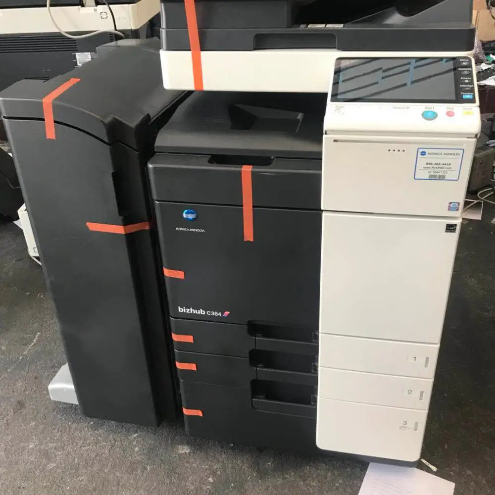 Б/у принтер сканер копировальный аппарат все в одном для Konica Minolta Bizhub C364