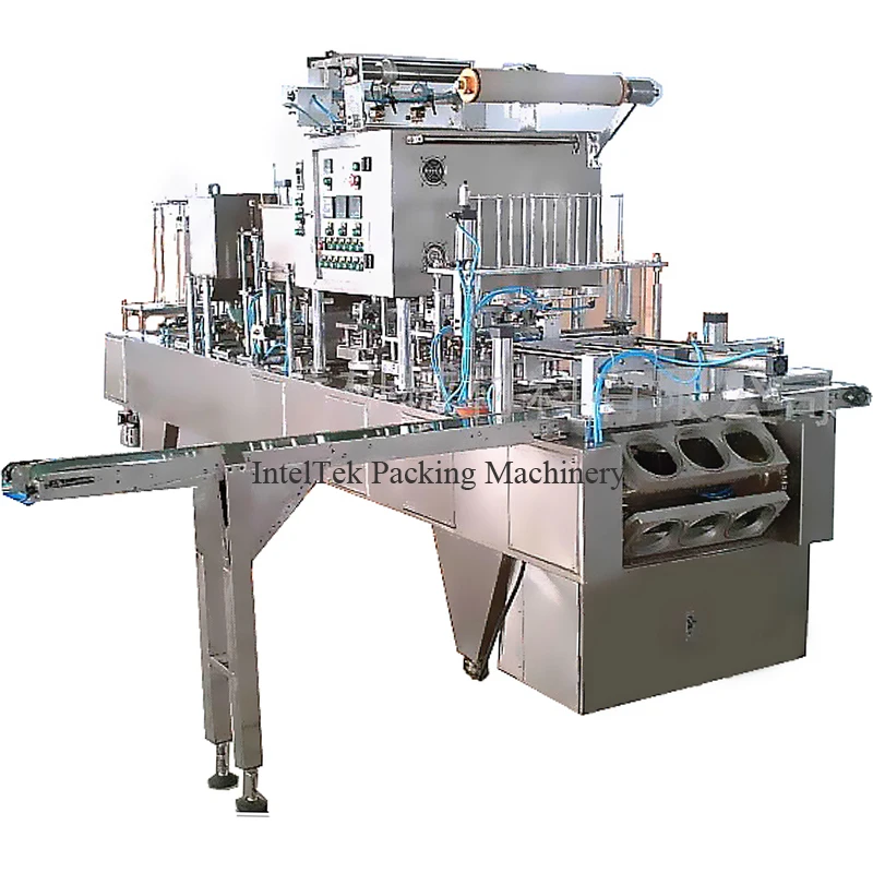 Full-Automatic Instant Noodle Bowl Sealing and Filling Machine