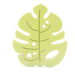 New Design Cute Turtle Leaf Silicone Teething Baby Teether Toys