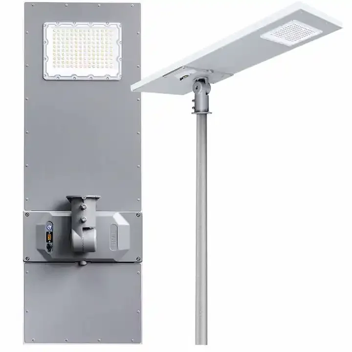 Manufacturer Outdoor Waterproof IP65 60W 100W 150W Aluminum Solar Power Lamp LED All In One Integrated Solar Street Light