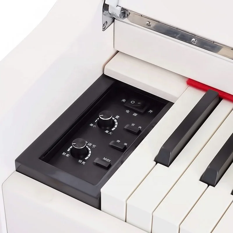 SPYKER HD-W186 88 Keys Digital Concert Piano Grand White Polished 6 Feet Piano Electric Musical Instrument