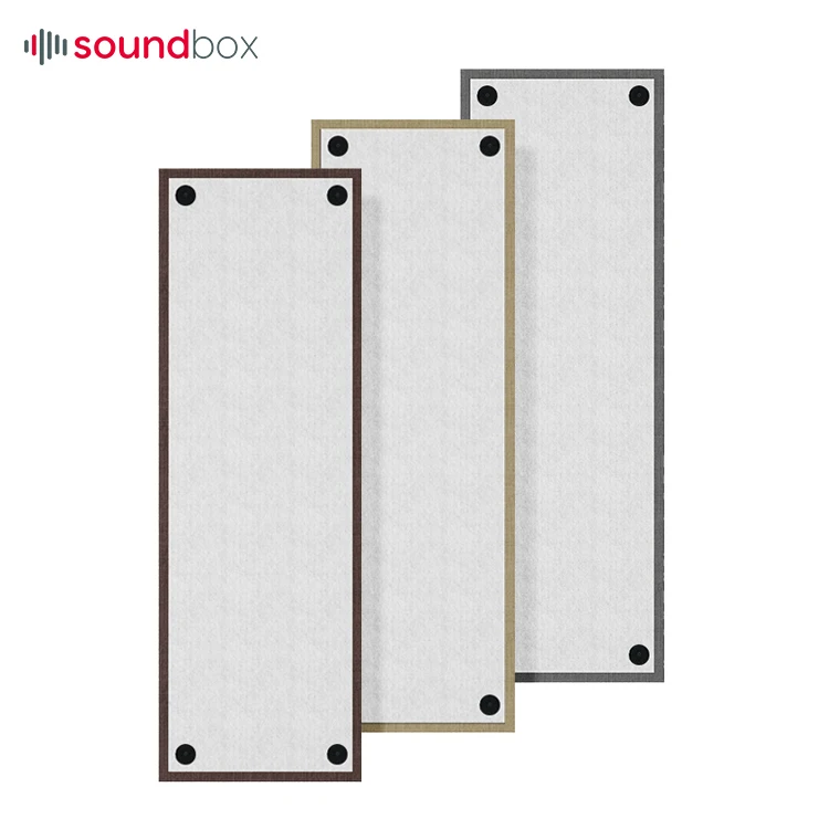 Soundbox Acoustic Wall Panel Fiberglass Sound Absorbing Wall Panels Modern Acoustic Panel For Sale