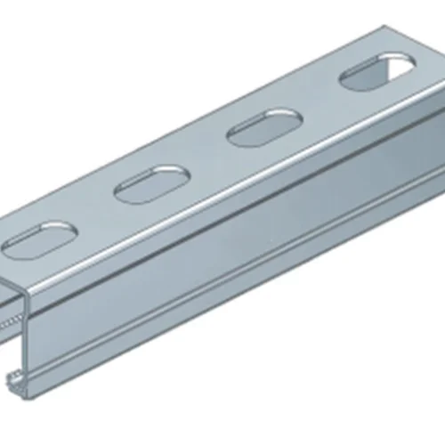 Factory Directly Wholesale Slotted C Strut With High Quality Rail Din Perforated Cold Formed Lipped Channel