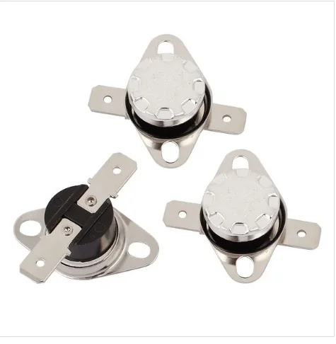 DuoPu Customized KSD301 Bimetal Thermostat 10A 250V Thermal Protector for Electric heater