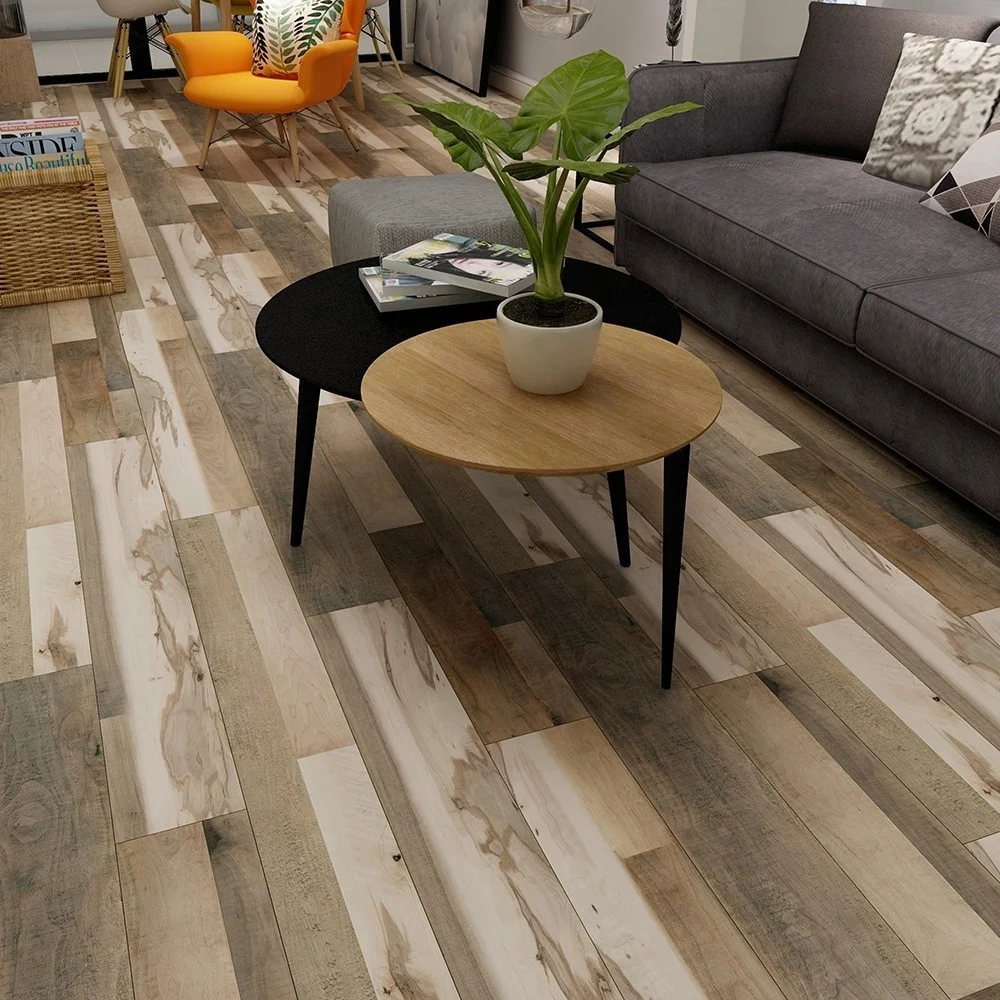 Factory Price SPC flooring 8mm waterproof piso SPC Click Flooring Modern indoor tiles