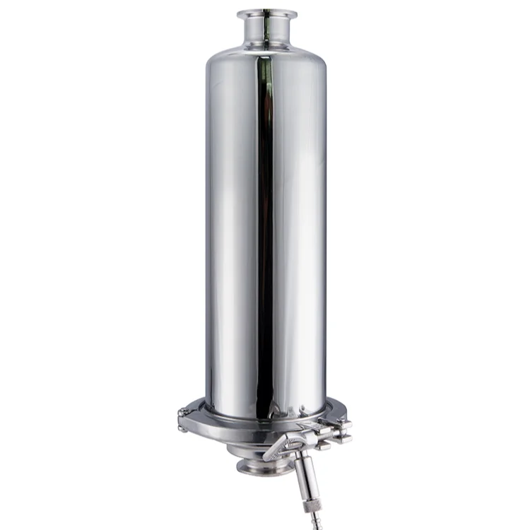  High quality 10 inch SUS304 Stainless Steel In-line Filter Housing for Water Filtration
