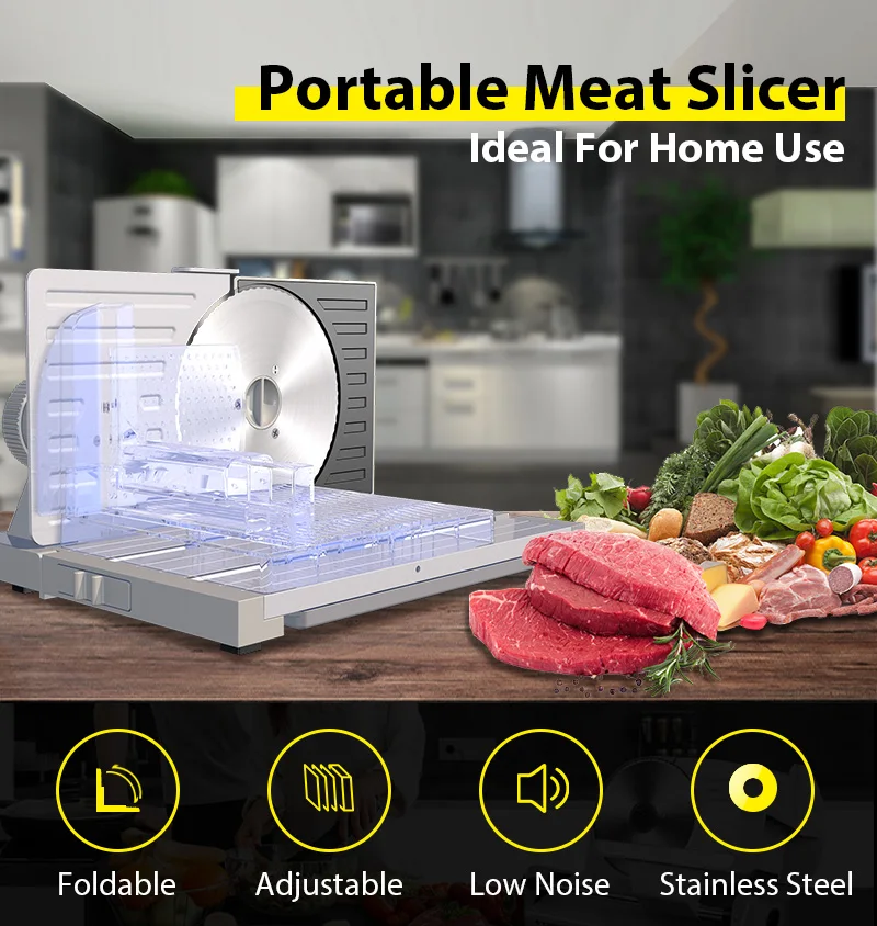 Meat Commercial 160W Electric Fruit And Vegetable Automatic Fresh