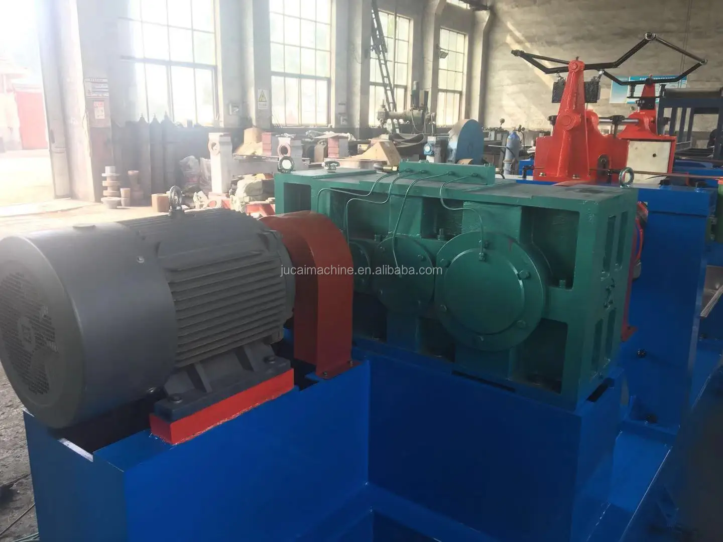 
Rubber And Plastic Two Roll Mixing Mill Machine with Hydraulic Stock Guide/mixing mill rubber 