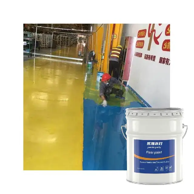 Waterborne polyurethane resin floor Garage floor basement concrete epoxy paint floor paint