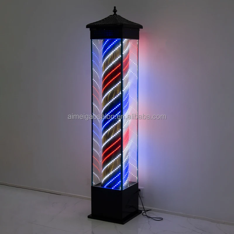 Diant LED Lighting pole Classic Rotating Light Hair Salon Shop Beauty Sign Barber shop pole