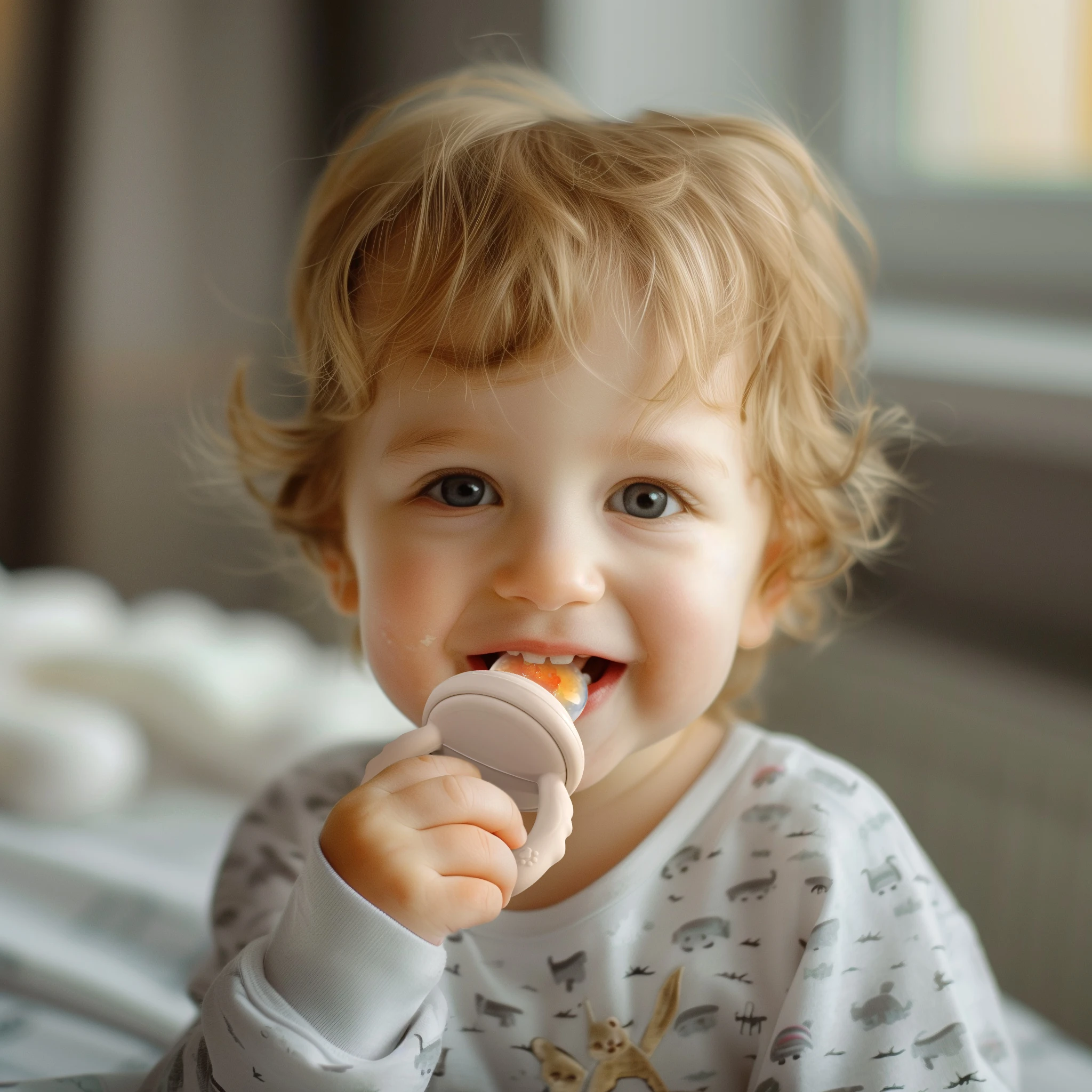 Baby Fruit Feeder Infant Food Dispensing With PP Cover Baby Dummy Pacifier