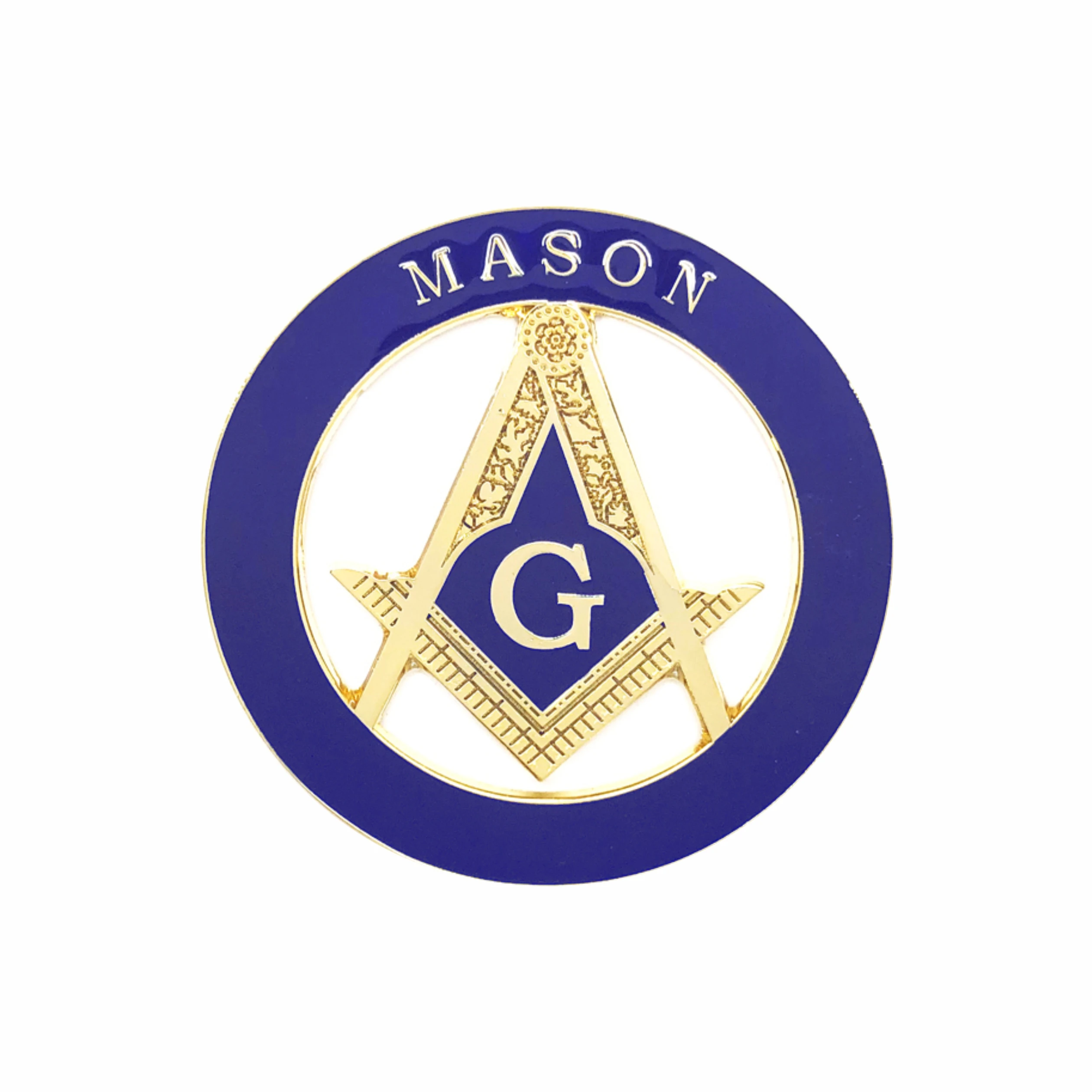 Mason Auto Emblem Masonic Car badges with Adhesive Backing