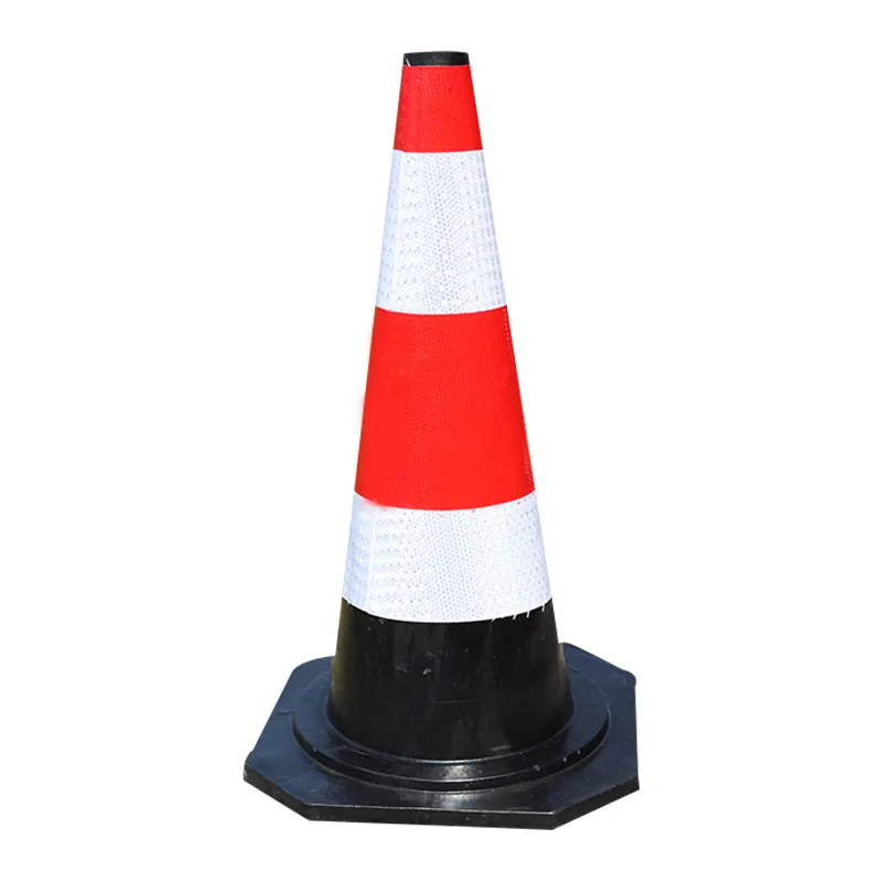 Plastic Collapsible Retractable Traffic Cone Connect Bars  Reflective Traffic cone