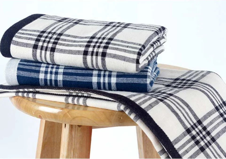 High Quality Wholesale Cotton Woven Bath Towel Quick-Dry and Lightweight for Hair Bath Soft Comfortable Daily Household Use