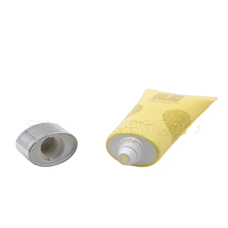 cosmetic packaging oval tube hot sale 100 ml tube pe plastic tube packaging manufacturer