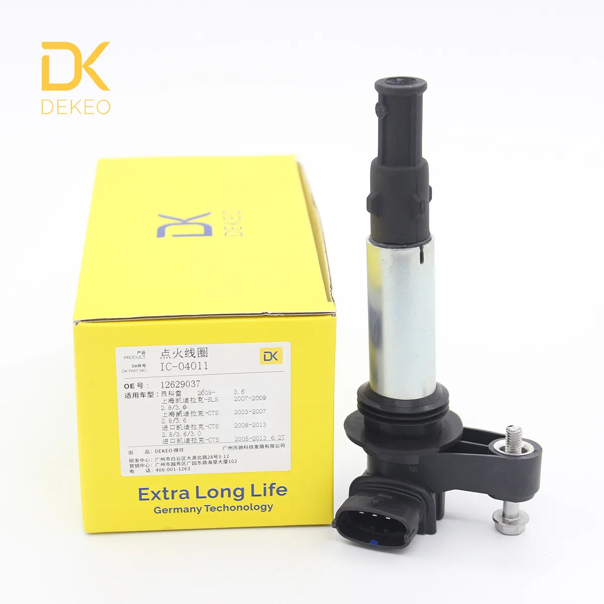  Auto Parts Ignition Coil For Cadillac Srx Cts Sts Gmc Acadi Buick Rendezvous C1508 Uf375 12629037 12583514 12613057