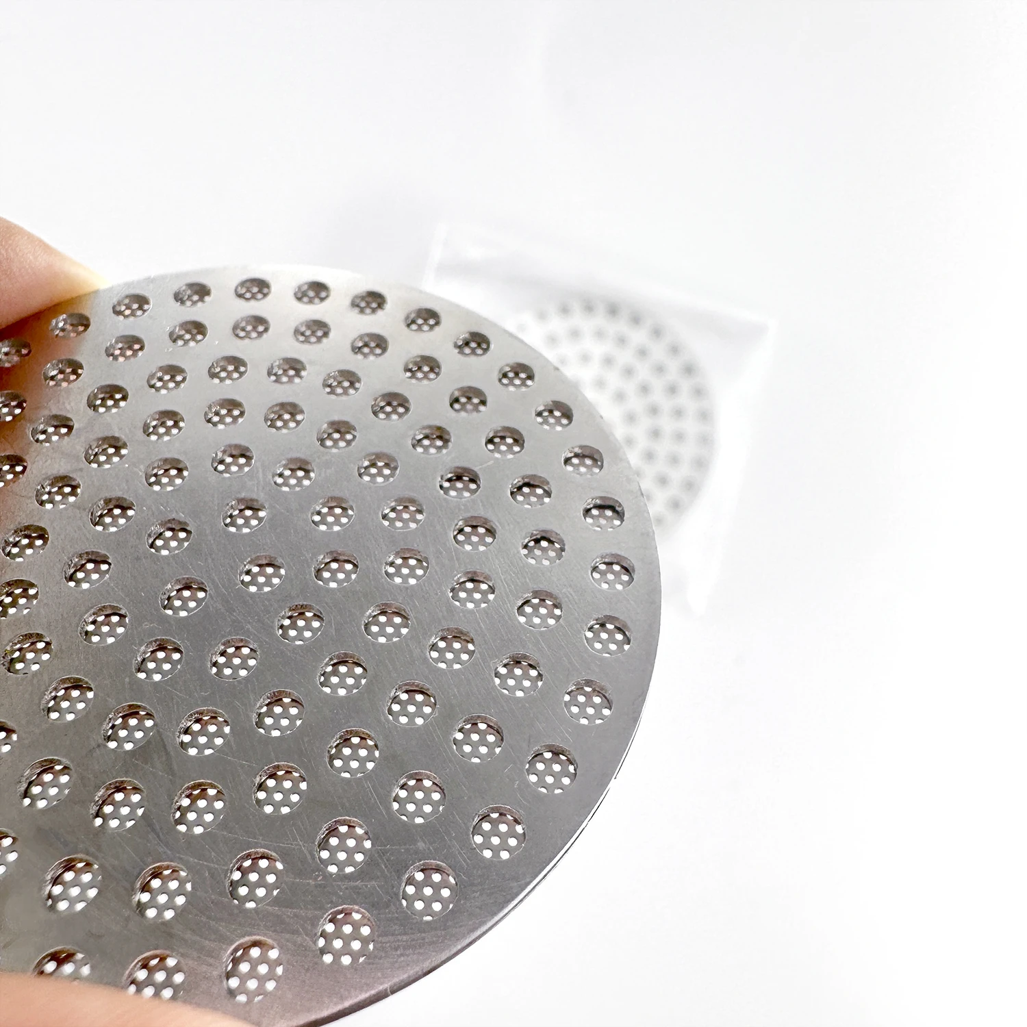 Food Grade Stainless Steel 51/53/58mm Puck Screen, Micro Etched Screens, Metal Coffee Filter Disc for Espresso Portafilter