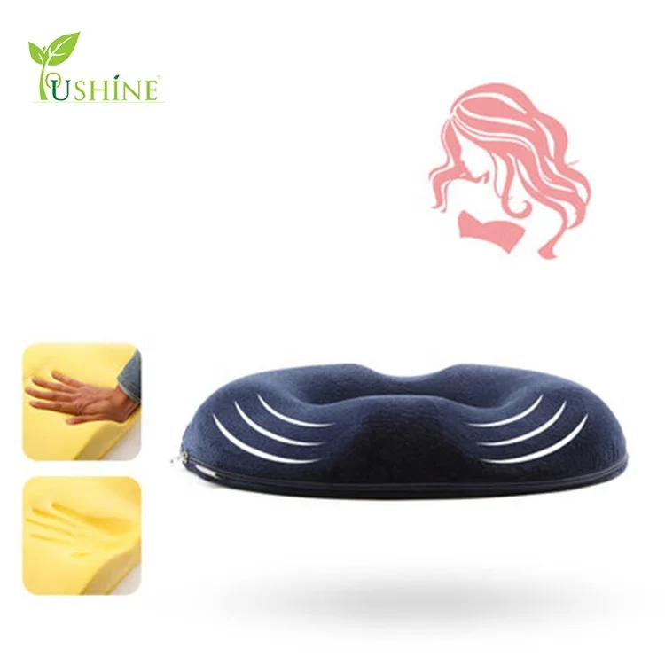 Best Selling Comfort Memory Foam Donut Blood Circulation Hemorrhoid Seat Cushion