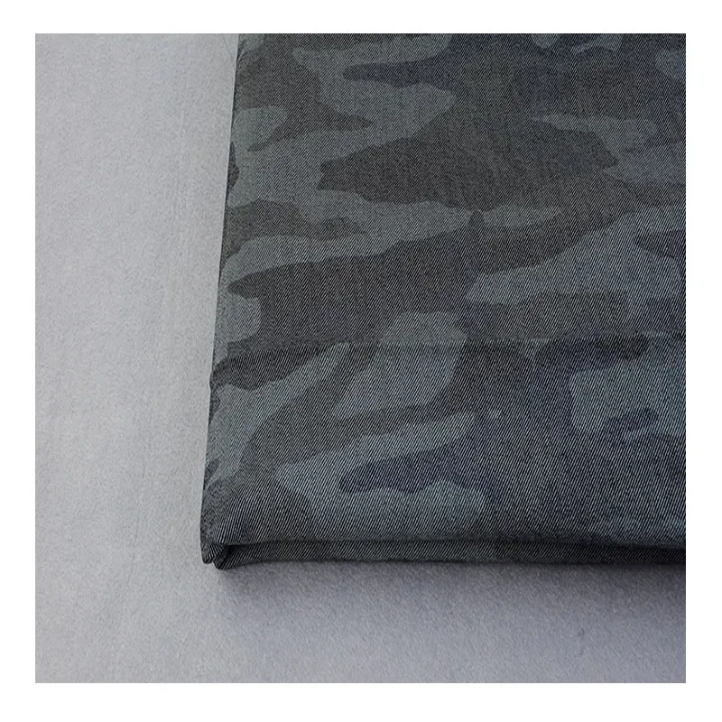 Cotton polyester stretch fabric camouflage print fabric fashion  clothing fabric
