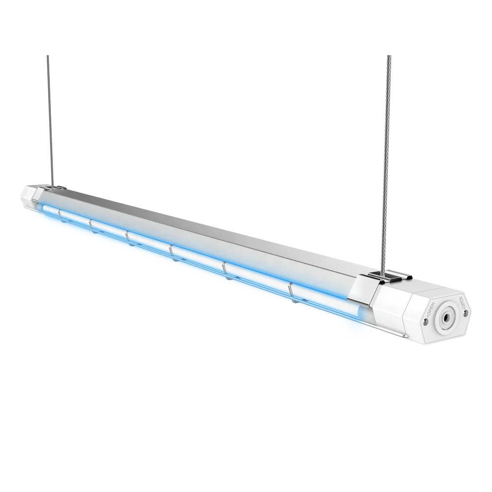 commercial uvc led sterilizer light ce 40w 60w uvc 254mm germicidal uv light 80w