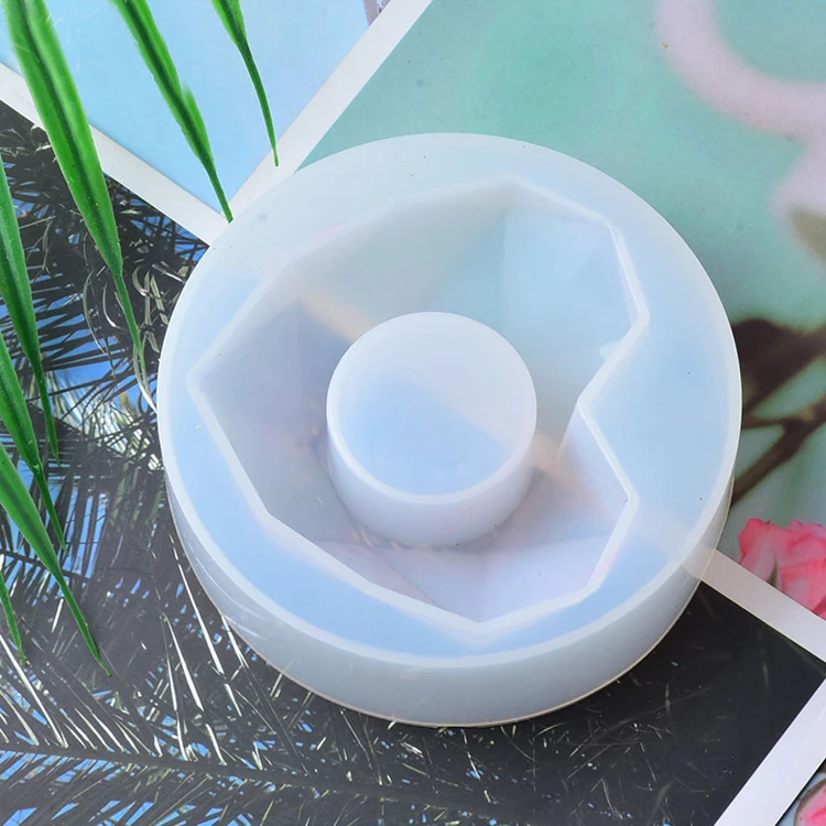 D266 Heart-shaped small flowerpot silicone mould,Green plant silicone flower pot mold,planters silicone mold