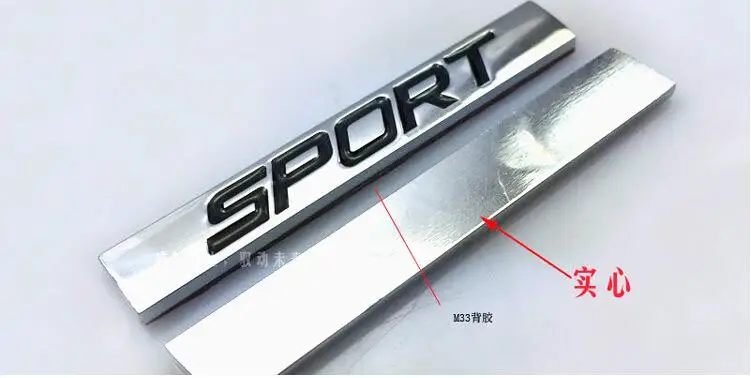 wholesale sport car emblems and TUR emblems sticker