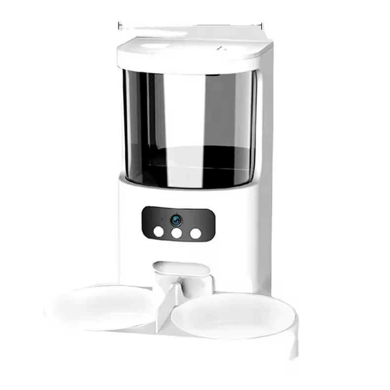 Amaz Best-Selling Tuya Automatic Cat Feeder Custom APP Remote Control Dog Bowls Hot Selling Pet Supplies for Feed Usage