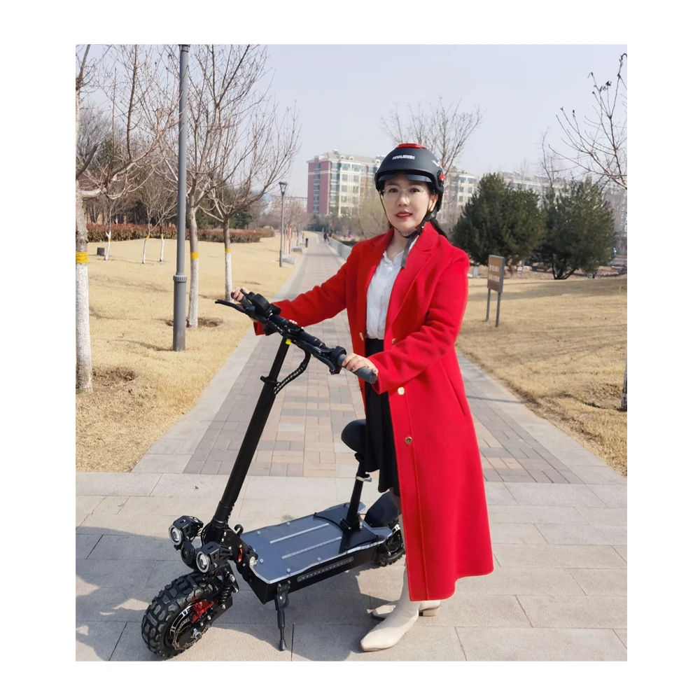 60V 5600W 80km/h  wuxing off road fat tire electric e scooter EU US warehouse with CE FCC OEM ODM Drop shipping