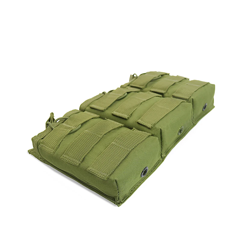 Тактический Molle Mag Pouch с открытым верхом тройной штабелер 5 56 7 62 Сумка-держатель для магазина M4 M14 G36