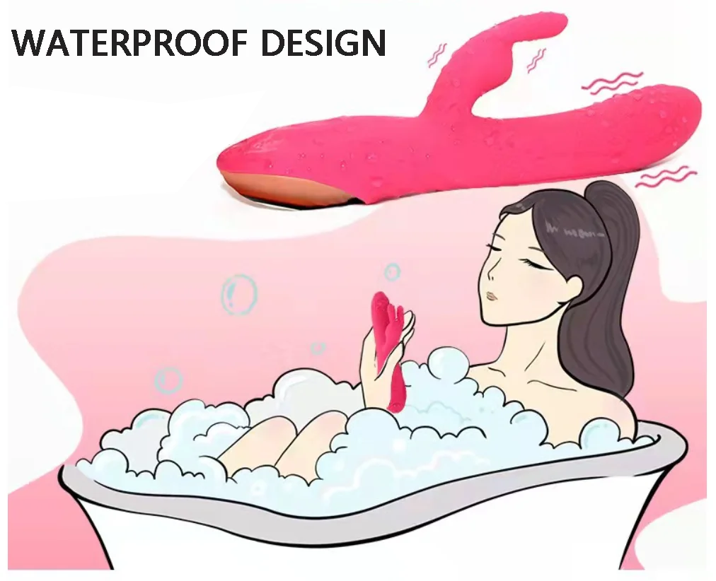 Multi Frequency Waterproof Usb Charger Rabbit Vibrator Xnnx Selling Pink Little Rabbit Vibrator Sex Toy For Women