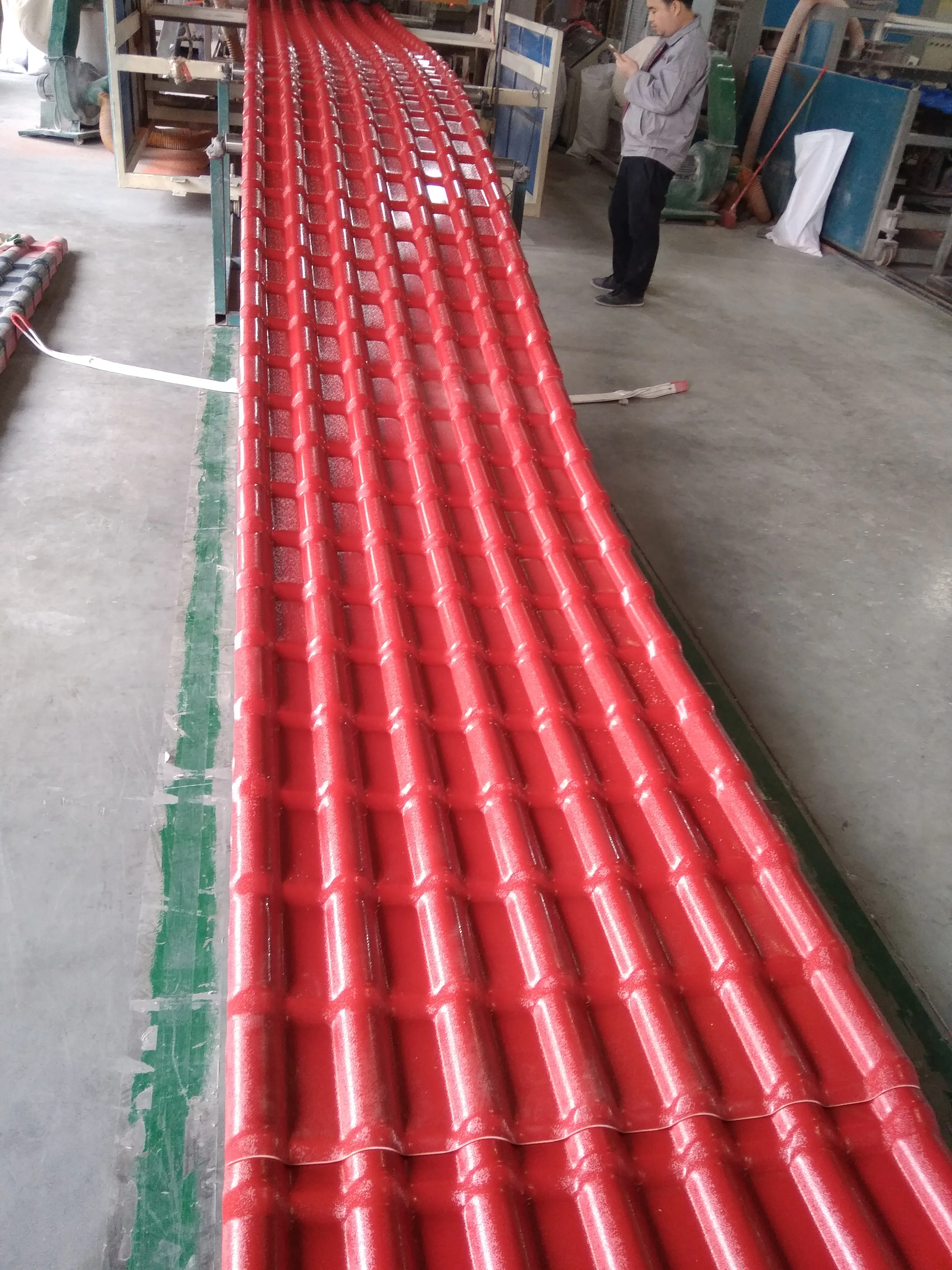 YH покрытый ASA ПВХ Пластиковый Солнечный кровельный лист