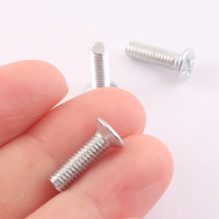 14mm metal flat head fastener screw for wooden jewelry box accessories