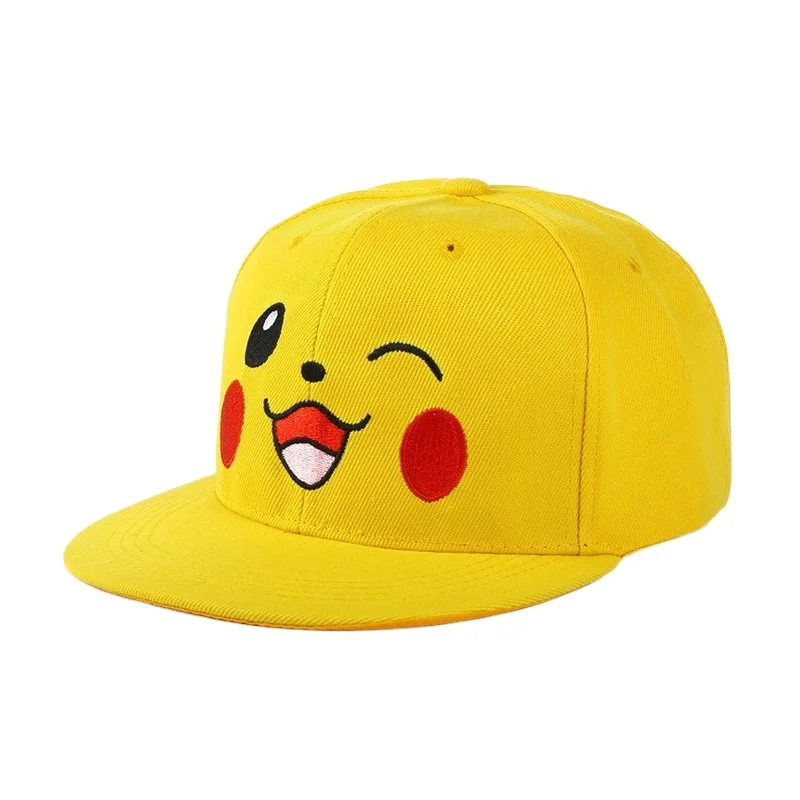 Бейсболка Fitspi Pikachu в стиле аниме для мужчин женщин взрослых и детей шапки пар спортивные кепки улицы повседневные