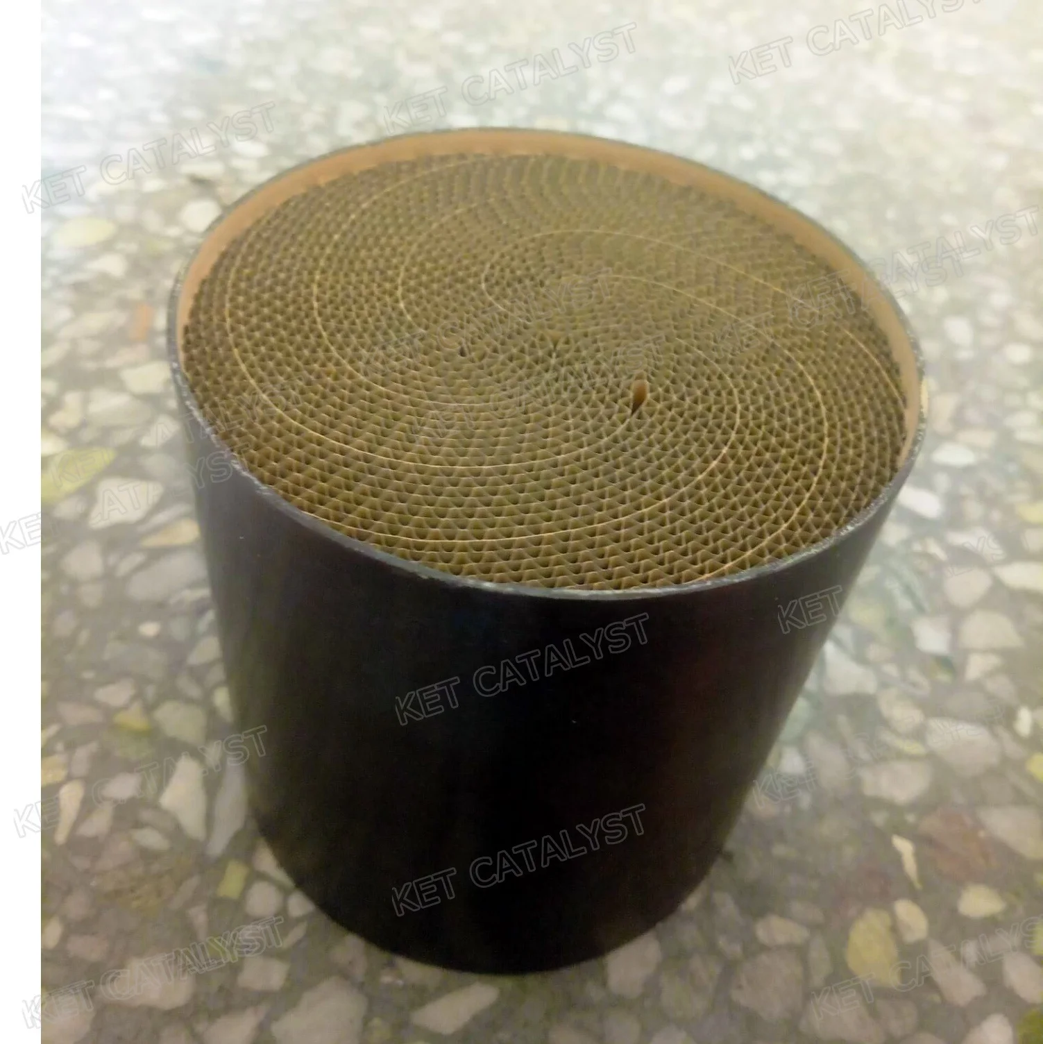 Customized High flow CATS Euro5 Euro6 Honeycomb Metallic Substrate filter Three way Catalyst for Cars Exhaust