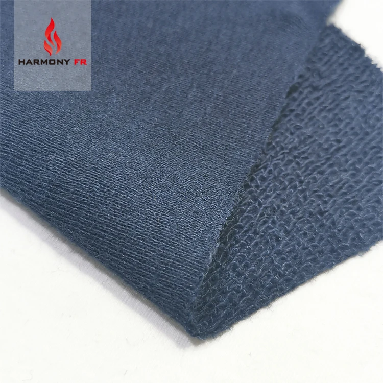 Custom Fire Retardant Modacrylic/FR Viscose/Aramid Terry Fabric