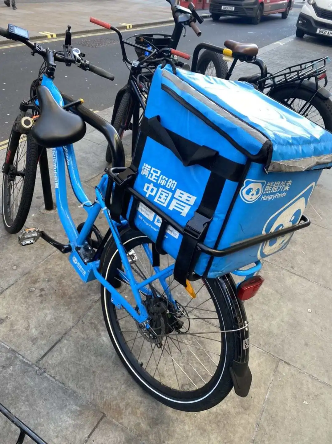 Range 120km electric bicycle e bike 28 inch Shimano derailleur enduro ebike 350W motor Hungry Panda fast order delivery