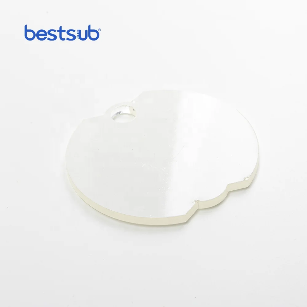 BestSub 30oz 40 oz Tumbler Name Plates Name Tag Sublimation Blanks Acrylic Photo Tag Nameplate for tumbler cup