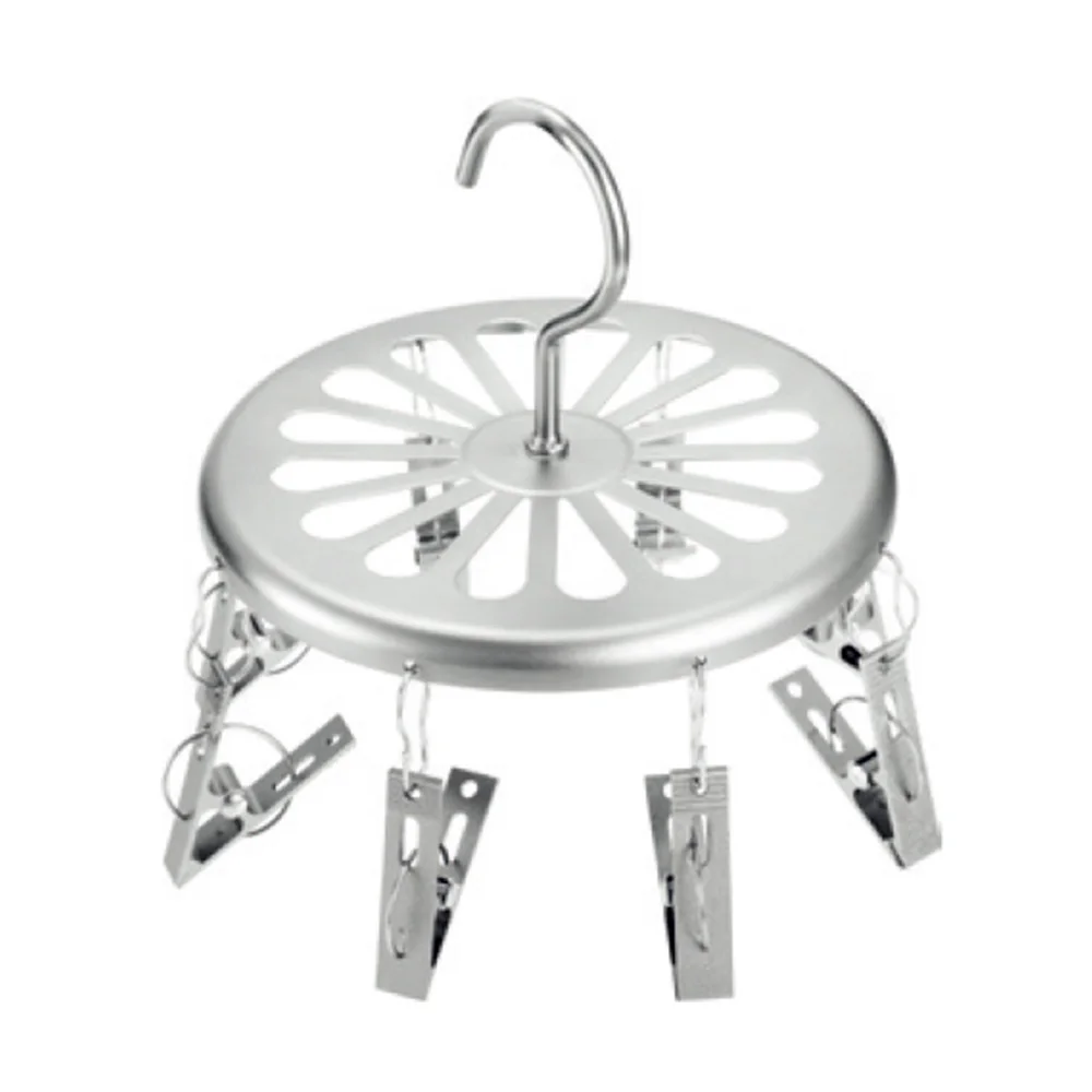 Kids children round towel rack hanger set baby clip hanger cloth clothes hangers clip