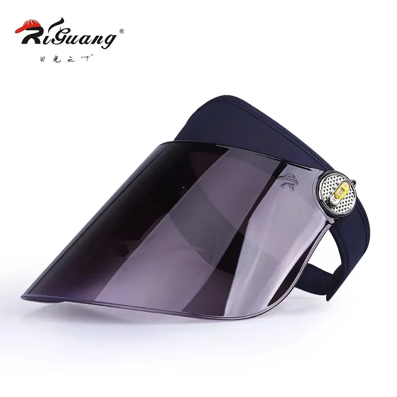 Simple grey comfortable visor